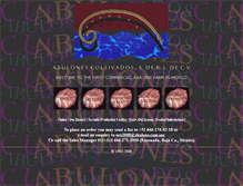 Tablet Screenshot of abalone.com.mx